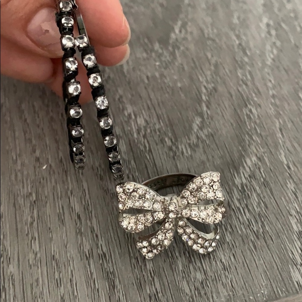 Betsy Johnson rhinestone jewelry